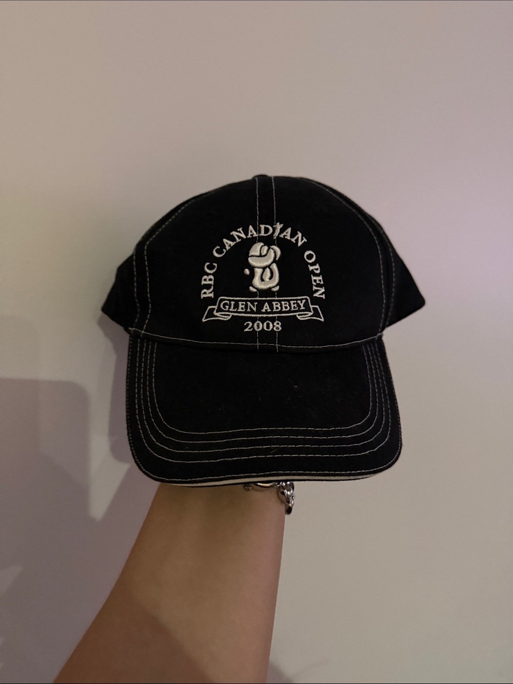 Vintage Glen Abbey RBC Canadian Open 2008 Black Baseball Cap